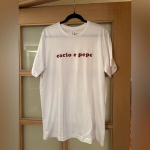 Cacio e Pepe tshirt NWT